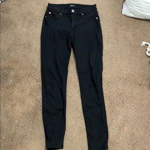Black Hudson Jeans Natalie Super Skinny